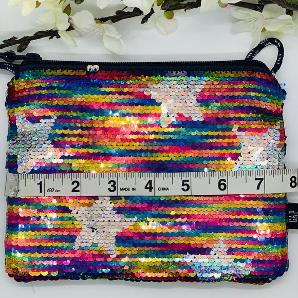 Gap Kids Girl's Flippy Sequin Multicolor Crossbody Bag - Picture 4 of 6